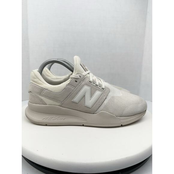 New Balance Women’s Size 8 Revlite 247 Off White Cream Running Shoes Trainers - Picture 6 of 12